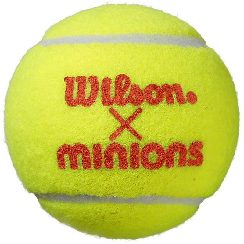 好評受付中 Wilson ウイルソン 硬式テニスボール MINIONS STAGE 2 TBALL ミニオン ステージ ティーボール 直径6.  cisama.sc.gov.br