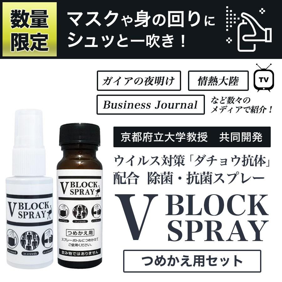 ダチョウ抗体スプレー】抗菌除菌VBLOCK 本体11箱&詰替用50mL3箱 楽天