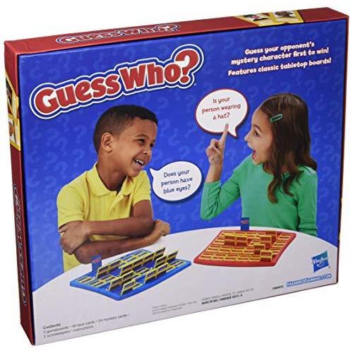 Hasbro Gaming ハズブロ ゲーミング Guess Who ゲーム オリジナル推測ゲーム 子供用 6歳以上 2人用 ゲーム Tributosdegoias Com Br