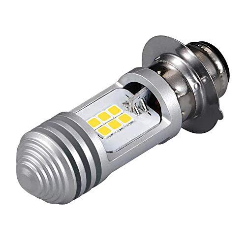 超高輝度 P15D LEDヘッドライト PH7 バイク用 Hi/Lo切替 AV/DC9V-80V 10W ライトバルブ ホワイト 電気自動車 ...