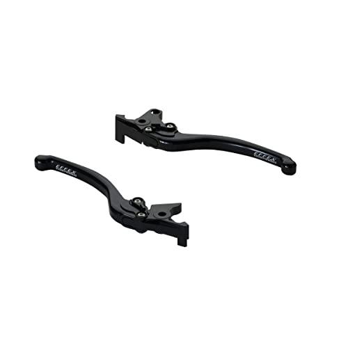 エフェックス (EFFEX) スムースフィットレバー ブラック TRACER9 GT/MT-09/SP ブレーキ/クラッチレバーセット EAL038K