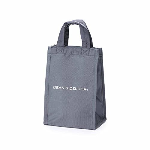DEAN&DELUCA クーラーバッグ グレーS 保冷バッグ ファスナー付き