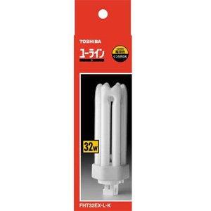 東芝 蛍光灯 ユーライン 32W FHT32EX-L-K/2 7個セット 東芝 コンパクト形蛍光ランプ32形・電球色ユーライン3 FHT32EX-L-K