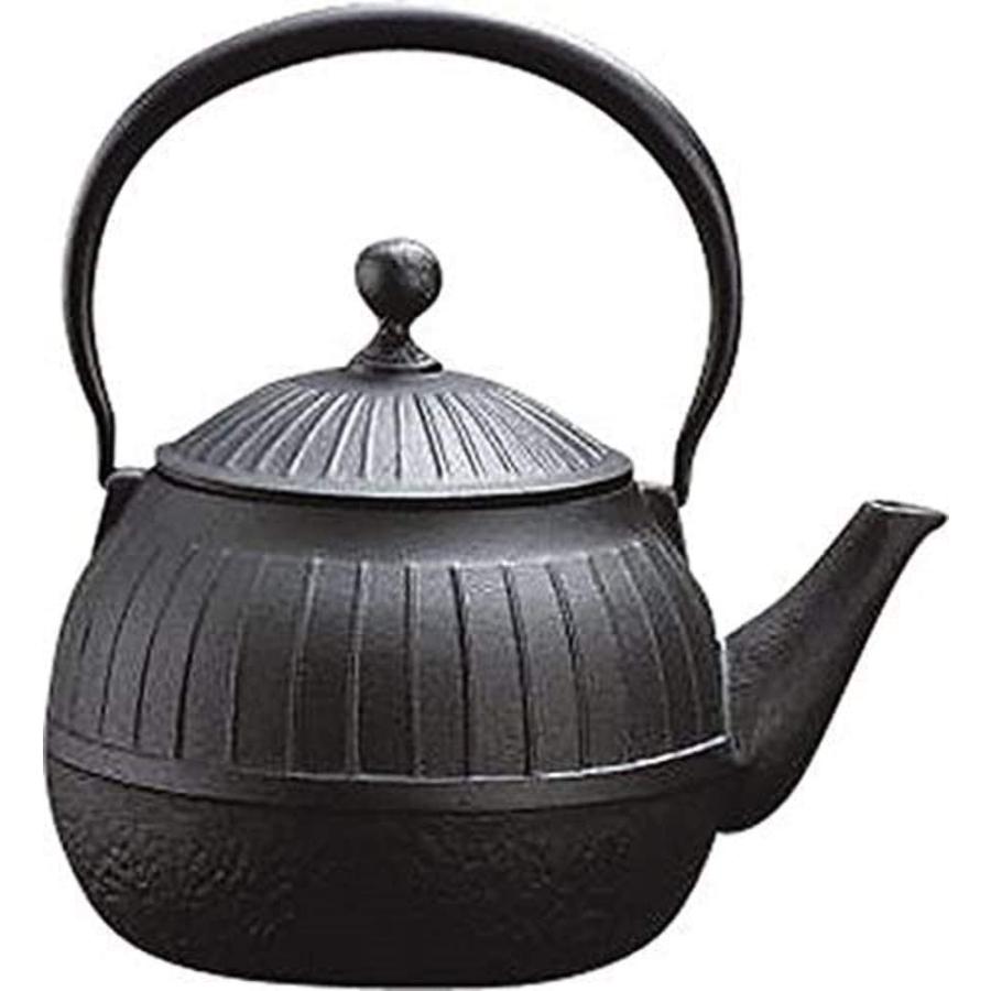壱鋳堂 及源 鉄瓶 千草 日本製 1.15L H-154 ブラック : KENちゃんSHOP2