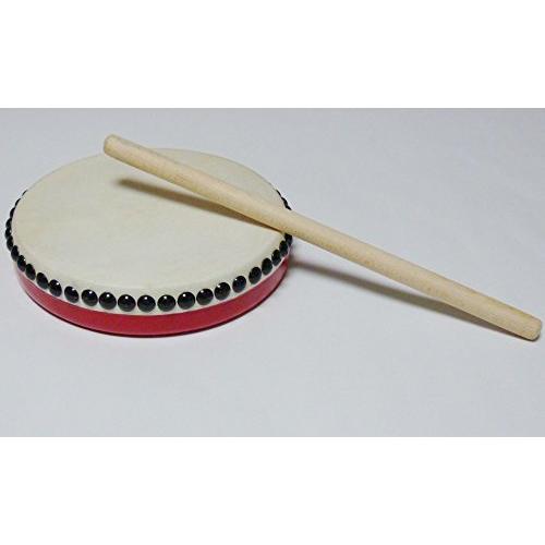 パーランクー 沖縄 エイサー 用 太鼓 バチ付き ((中)18cm パーランクー 沖縄 エイサー 用 太鼓 バチ付き ((中)18cm