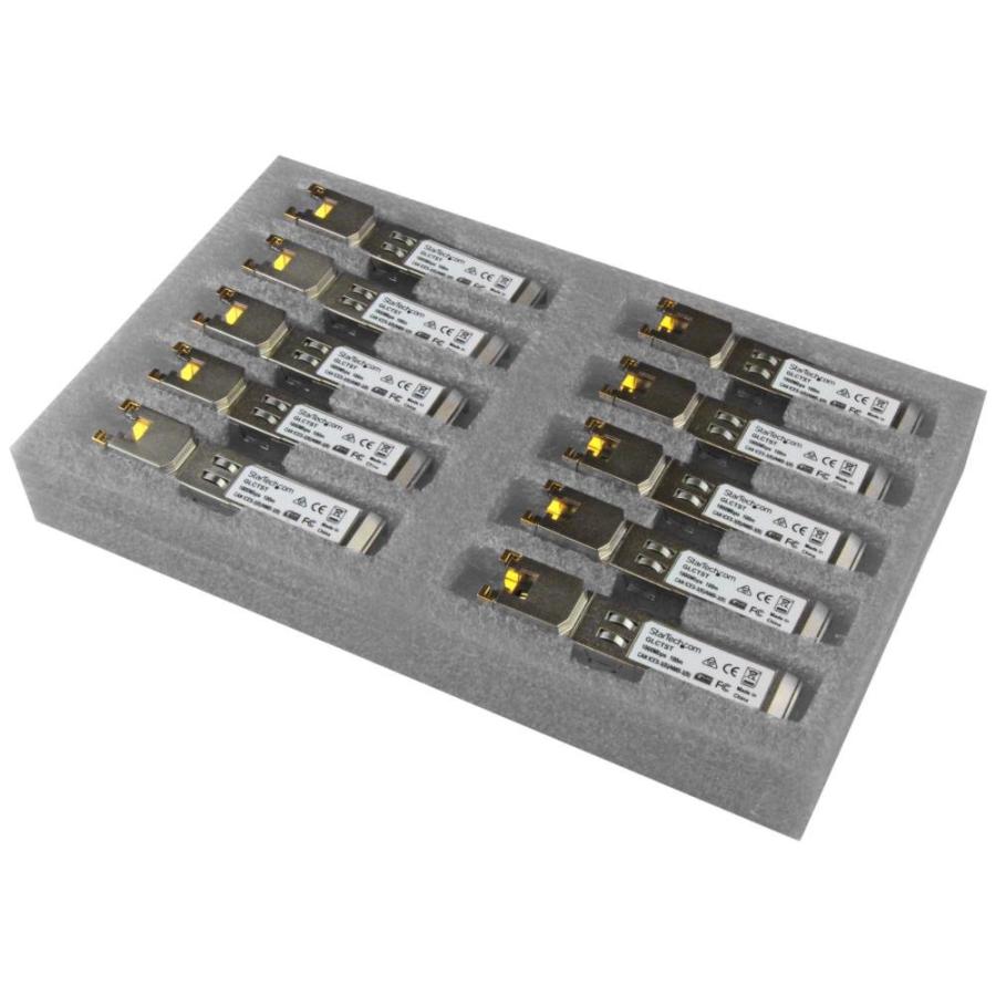 StarTech.com SFPモジュール 10個入りパック/Cisco製品GLC-T互換