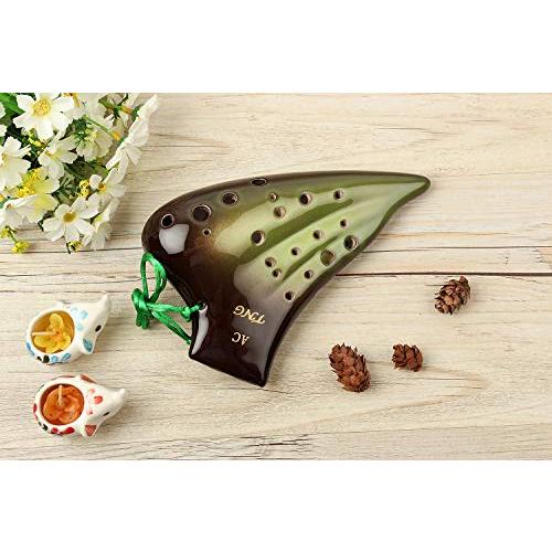 TNGオカリナ AC グラデーショングリーン TNG オカリナ 楽器 [ トリプル/アルト/グラデーショングリーン ] C調