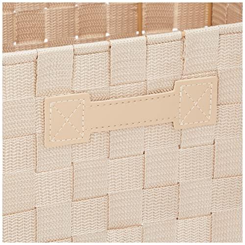 ちどり産業(Tidorisangyou) バスケット ベージュ 38×26×H25cm : KEN