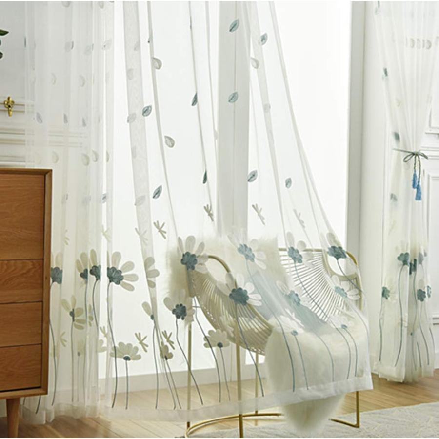 びっくりカーテン　95×211　両開き　薄手カーテン びっくりカーテン 95×211 両開き 薄手カーテン シースルー