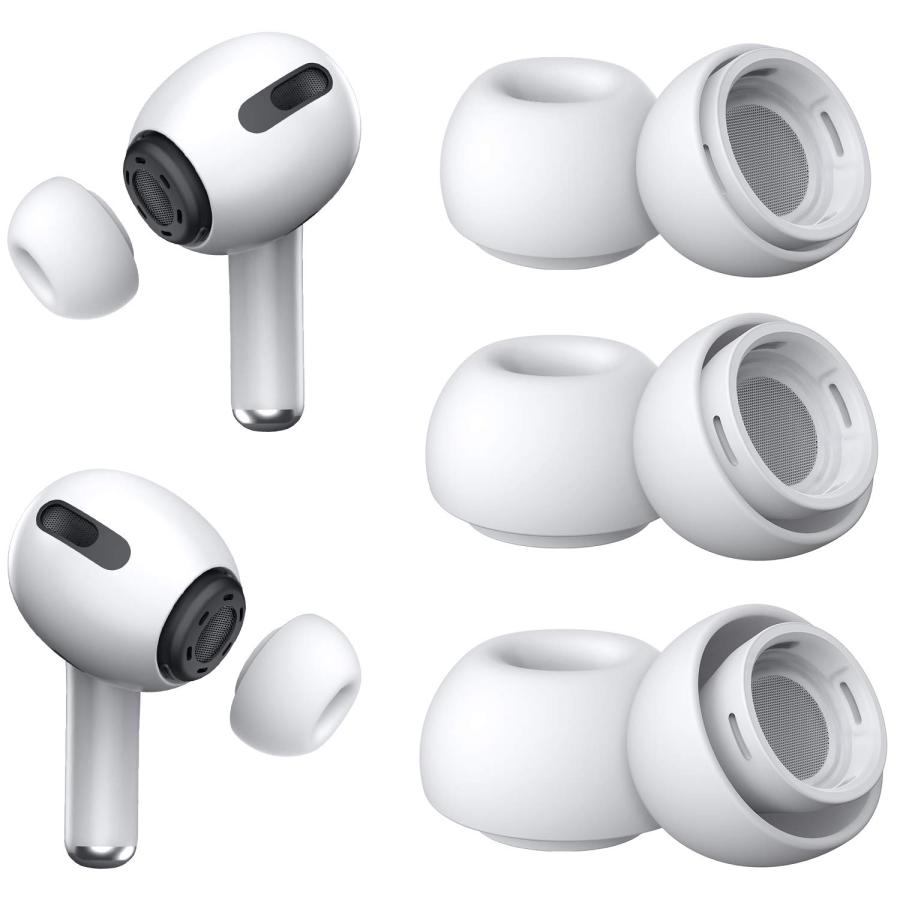 YUWAKAYI イヤーピース AirPods Pro 第1/2世代対応 シリコン イヤー