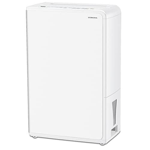 CORONA(コロナ) 衣類乾燥除湿機 【日本生産】 除湿量18L (木造20畳 / 鉄筋40畳まで) コンプレッサー式 ホワイト CD-H18A(W