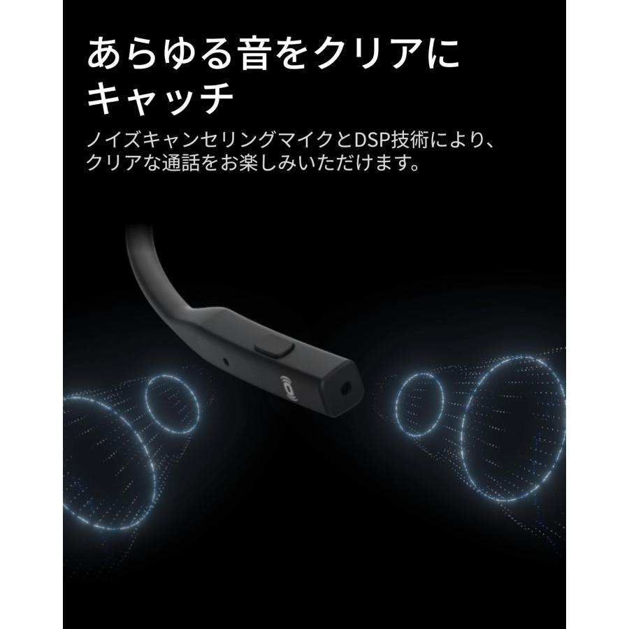 Shokz (ショックス) OpenComm2 2025 Upgrade ビジネスイヤホン