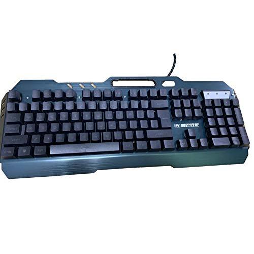 ゲーミングキーボードマウスセット メンブレン式 マウスパッド付き (BLACK)