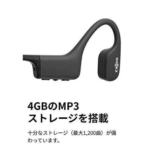 の定番から人気の限定 Shokz OpwnSwim 骨伝導 デジタルオーディオプレーヤー 4GB スポーツ用 IP68防水 外音取込 ダイヤモンド 水泳用mp3 耳かけ式