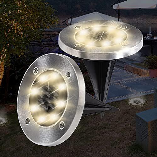 熱販売 屋外8ledガーデンライト ライト ソーラー Siatom Ip65防水庭 玄関 庭 光感の自動制御点灯消灯 4個セット太陽光充電 埋め込み式 ライト 充電池 電池充電器 Www We Job Com