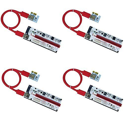 Kenちゃんshopruizhi Pci Eグラフィックカード延長コードアダプターは Bitcoin Litecoin Ethコインに