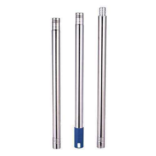 iplusmile 延長ポール 1.2M ローラー 延長 ポール 3段 伸縮 ペイントローラーエクステンション プラスチックグリップ ポール