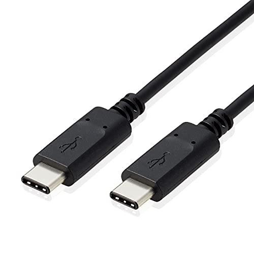新作グッ エレコム USB2.0ケーブル GM-U2CCC10BK ブラック 1.0m ノーマル C-Cタイプ PS5対応 フォンケーブル