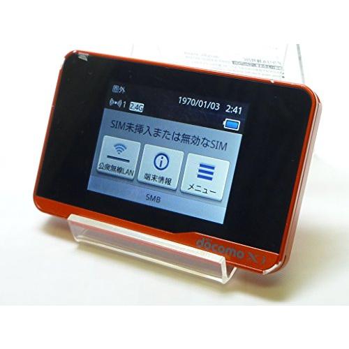 docomo HW-01F オレンジ Wi-Fi STATION 白ロム