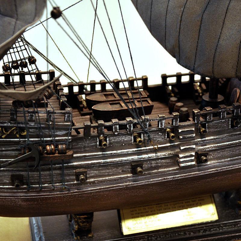 帆船模型 ブラックパール号 模型 1/96スケール プラモデルキット 導入 次のとおりです