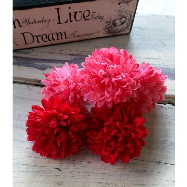 髪飾り 成人式振袖結婚式和装卒業式袴七五三ピンポンマム |  | 01