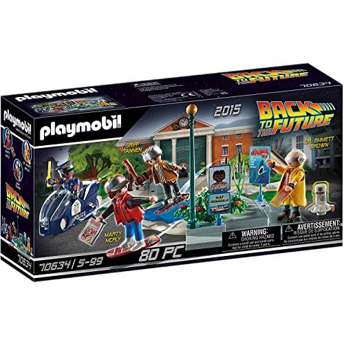 プレイモービル 70634 「バックトゥザフューチャー PART2」 ホバーボードの追跡 playmobil