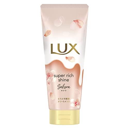 LUX (ラックス) スーパーリッチシャイン ダメージリペア 季節限定 サクラ とろとろ補修トリートメント 本体 300g