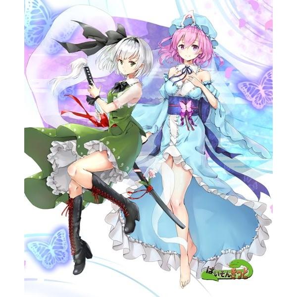 東方project魂魄 妖夢5、西行寺 幽々子4眼鏡ケース（クロス付） / ぱい