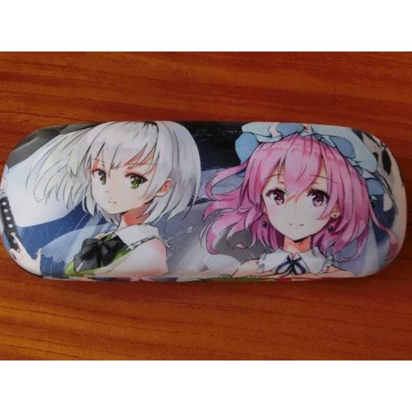 東方project魂魄 妖夢5、西行寺 幽々子4眼鏡ケース（クロス付） / ぱい