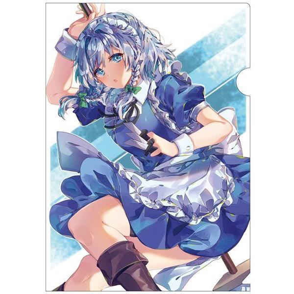 いぬさくや　クリアファイル　十六夜咲夜　ネジキリオNight of Nights いぬさくや クリアファイル 十六夜咲夜 ネジキリオNight of Nights