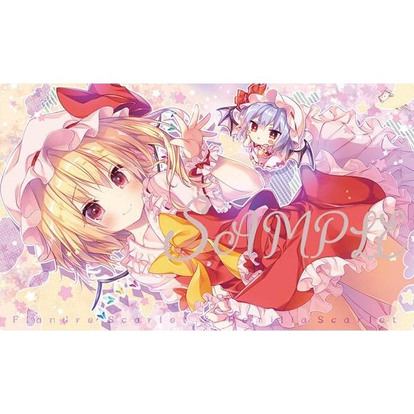 東方Project フランドール＆レミリア プレイマット / きのこのみ