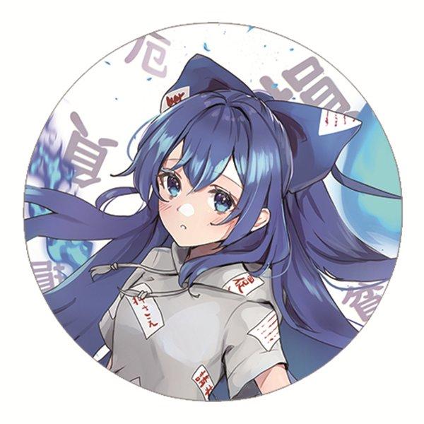 東方project 美少女　キャラ　缶バッジ　KB5 東方project依神紫苑12−4ビッグ缶バッジ / ぱいそんきっど : アキバ
