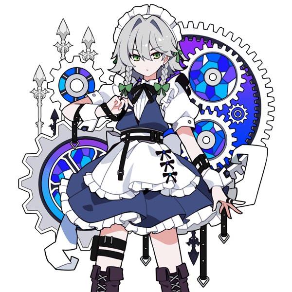 東方Project アクリルスタンド 十六夜咲夜 −時計仕掛けのメイド長