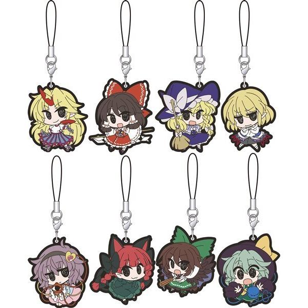 東方Project ラバーストラップコレクション／デフォルメ 1BOX