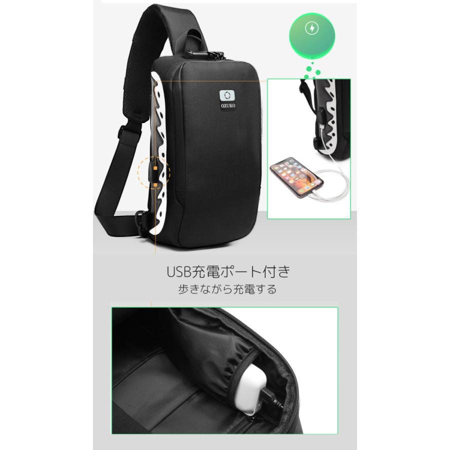 売り切り御免 ボディバッグショルダーバッグメンズボディーバッグ斜めがけ肩掛けバッグ防犯usb充電携帯充電撥水通勤通学アウトドア海外旅行ipad対応 Www Tp Packaging Com