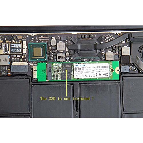 SATA M.2 NGFF 2230 2242 2260 2280 SSD APPLE 2011 2010年 機種 Macbook air A1369 A1370 64G 512G SSD 変換アダプター