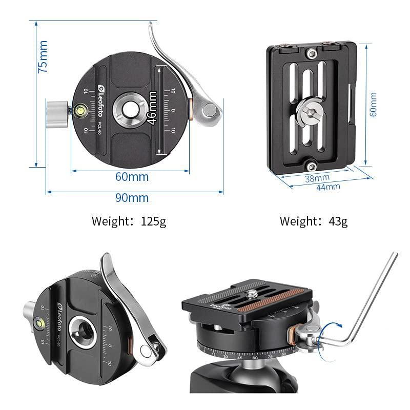 Leofoto レオフォト PCL-60 クイックリリースクランプ 