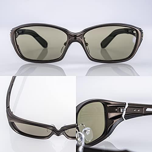 Zeque(ゼクー) 偏光サングラス Devon(デヴォン) F-1982 ガンメタル TRUEVIEW SPORTS/ SILVER MIRROR TRUEVIEW SILVER