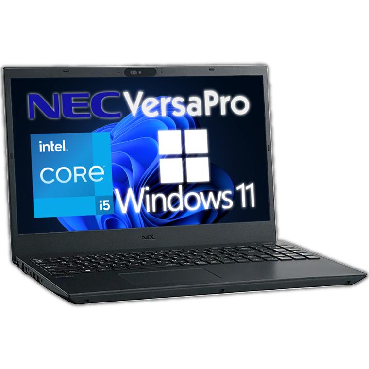 新品 ノートパソコン NEC VersaPro 第12世代 Core i5 Windows11 Pro 8GBメモリ SSD256GB WEBカメラ テンキー DVDドライブ Office(オフィス)搭載オプション付き｜akiba-e-connect｜04
