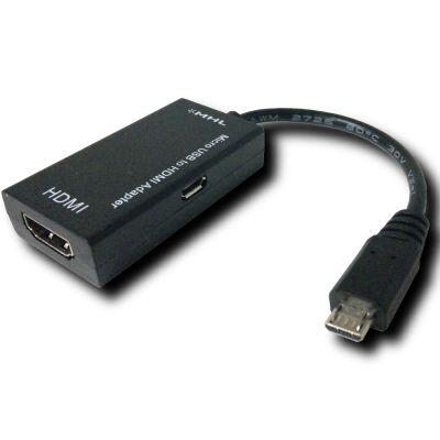 MHL → HDMI 変換 ケーブル MHLケーブル MHL変換ケーブル AB-MHL105E