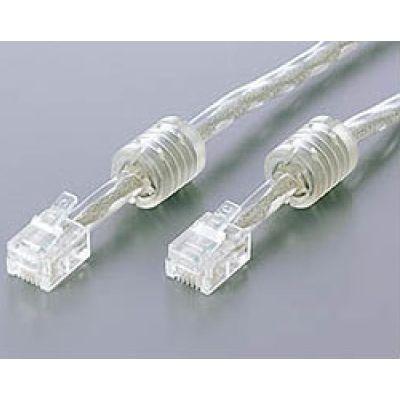 アウトレット バッファロー 固定電話用 モジュラーケーブル 7m フェライトコア付 ツイストシールドタイプ Atlt70fc アキバeコネクト 通販 Yahoo ショッピング