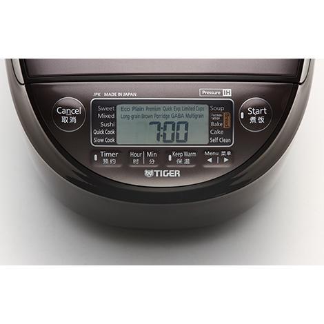 TIGER 海外モデル圧力IH炊飯器 5.5合炊きJPK-W10W タイガー（TIGER） 海外向け 5.5合炊き 圧力IH炊飯器 JPK-W10W 220