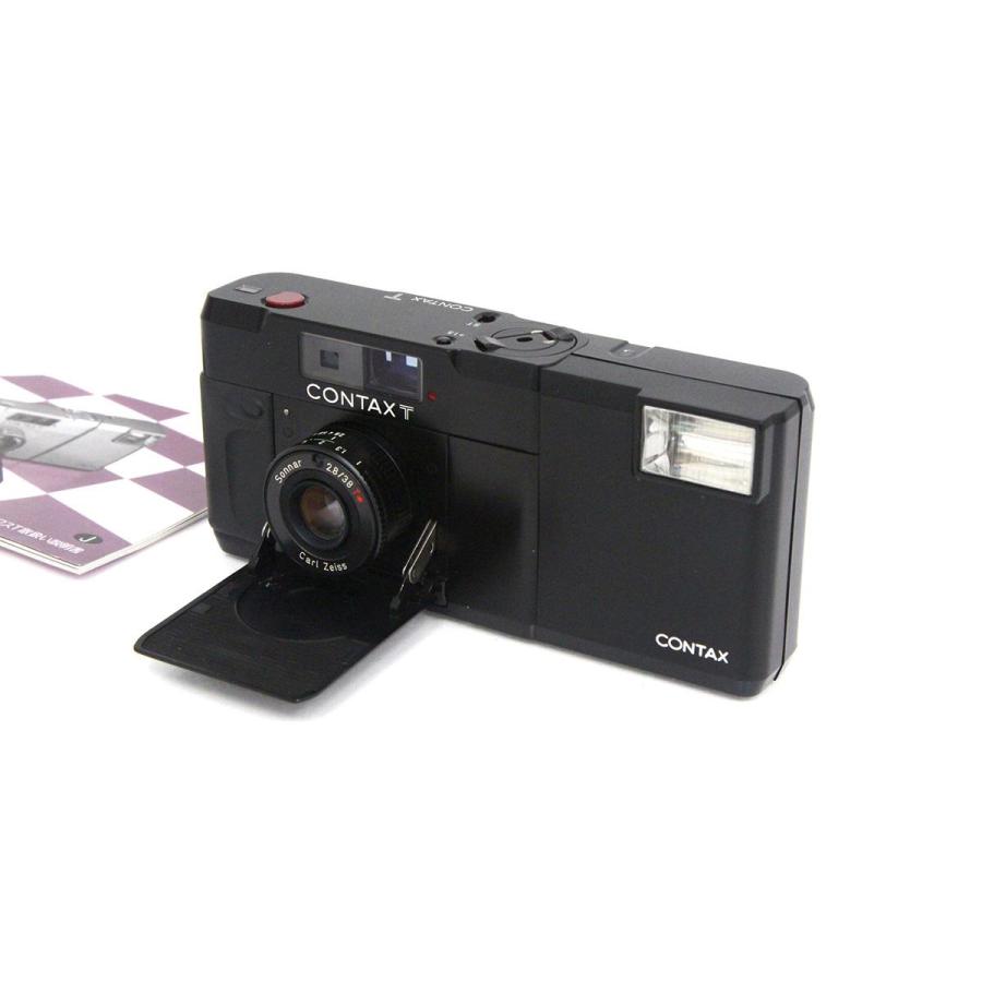 CONTAX 【全額返金保証】並品｜コンタックス T ブラック Sonnar T 