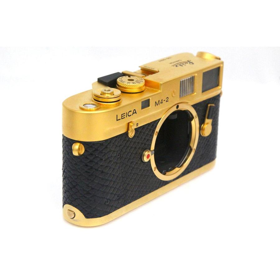 ライカ 【全額返金保証】極美品|ライカ M4-2 ゴールド ライカ 【全額返金保証】極美品|ライカ M4-2 ゴールド