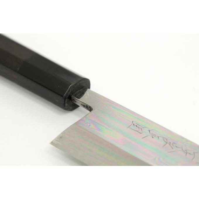 未使用品｜東源一文字正國 相出刃包丁 八寸 水焼 本焼 青鋼 両鏡面