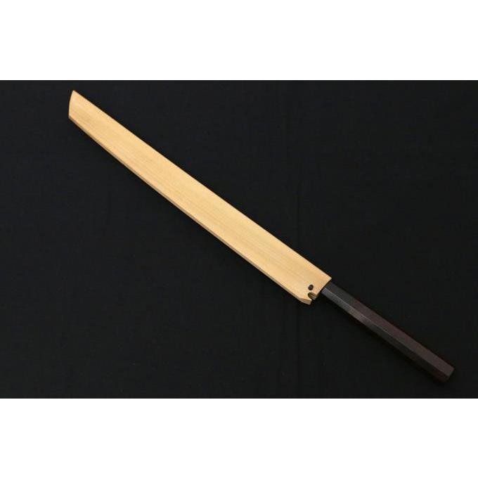 未使用品|子の日 池田美和 伊野信平 先丸蛸引包丁 尺一 本焼 青 未使用品|子の日 池田美和 伊野信平 先丸蛸引包丁 尺一 本焼 青