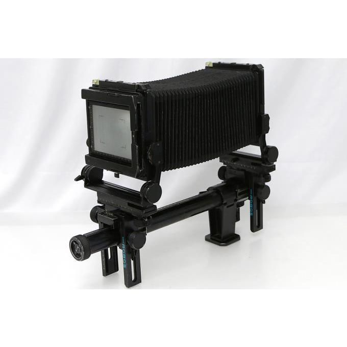 ジナーp 4x5・フィルムホルダー・袋蛇腹・大判カメラ ケース付き良品 全額返金保証】並品｜TOYO ROBOS 蛇腹大判カメラ フィルムホルダー