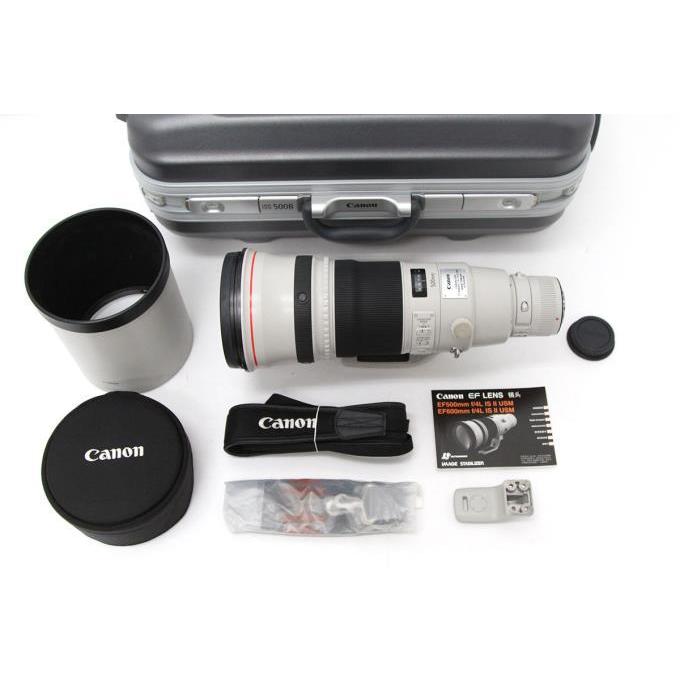 EFレンズ 【全額返金保証】極美品｜キヤノン EF500mm F4L IS II USM