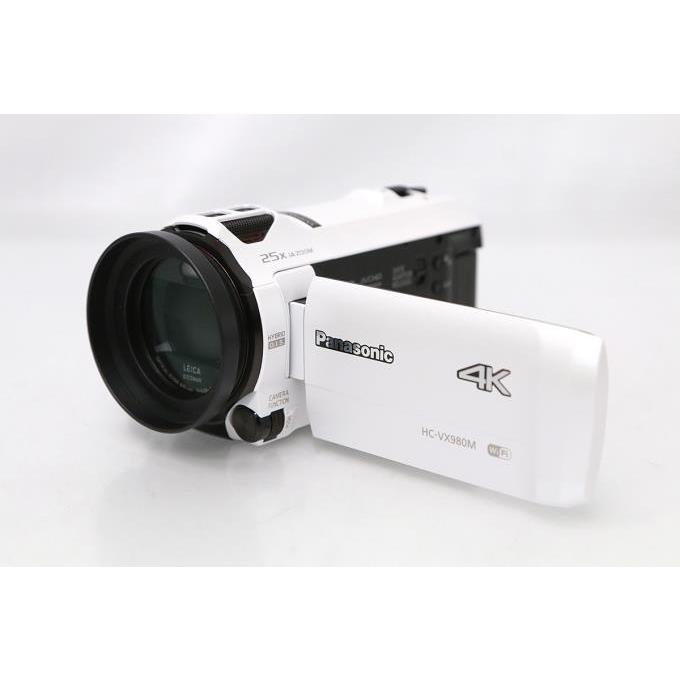 Panasonic 4K ビデオカメラ HC-VX980M ホワイト 【公式通販】