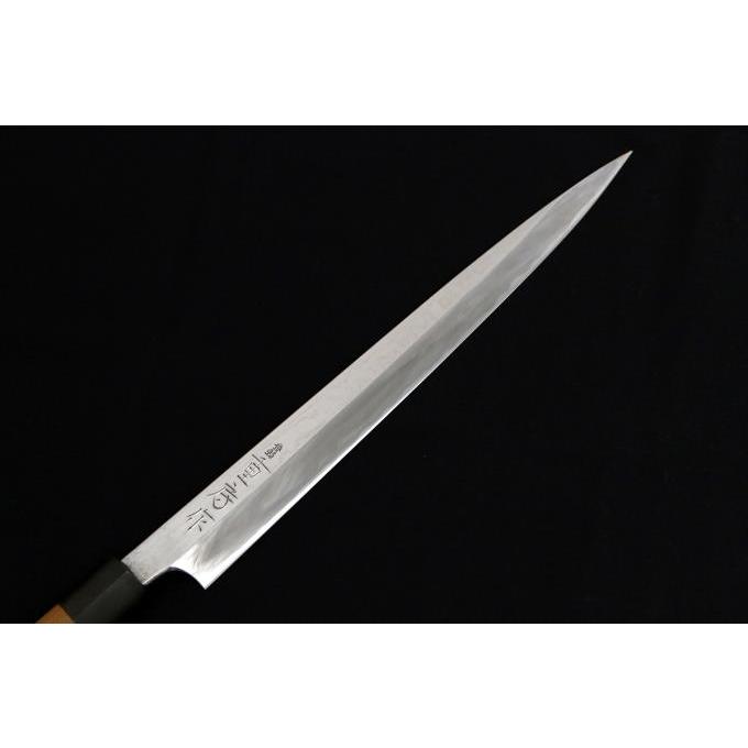 重房　柳刃包丁　9寸 美品｜重房 飯塚解房 柳刃包丁 九寸半 鍛地 水牛朴栗型柄 λS2662-2L1A